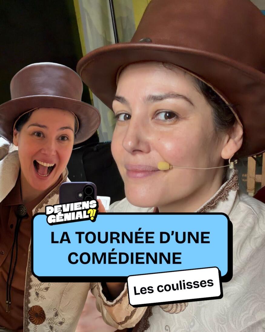 🎬 Dans les coulisses de la tournée d&rsquo;une comédienne !
