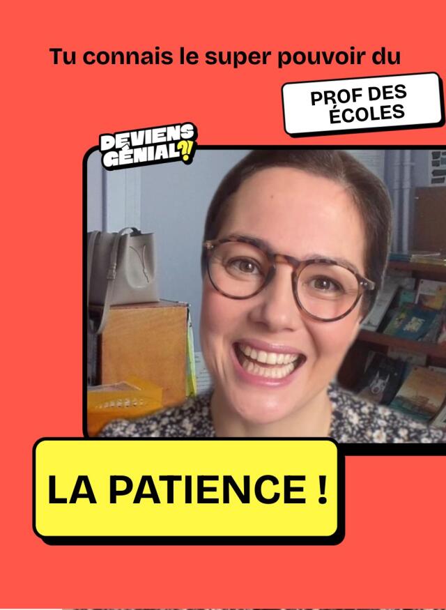 🎬 La qualité indispensable du prof des écoles !