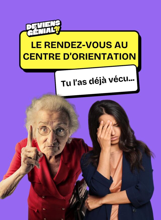 🎬 Le rendez-vous au centre de l&rsquo;orientation : un moment qu&rsquo;on oublie jamais !