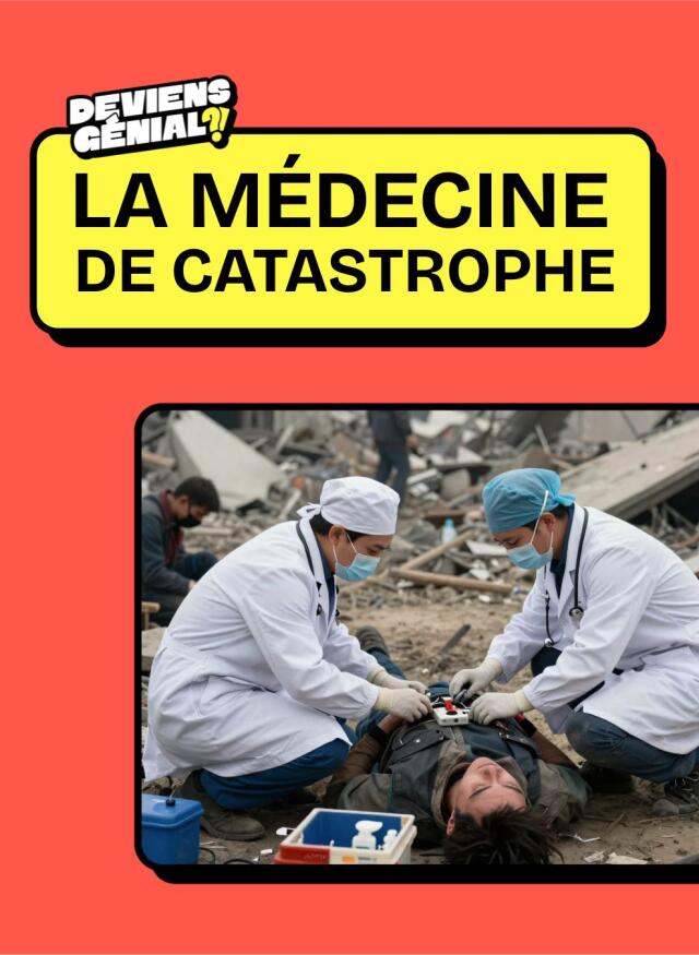 🎬 La médecine de catastrophe en 1 minute !