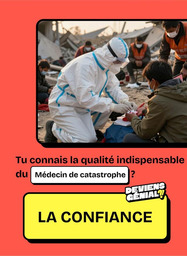 🎬 La compétence clé du médecin de catastrophe !